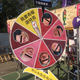 The lucky wheel by pro-democratic group Civic Party.